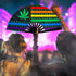 Rainbow MJ X-Large Hand Fan