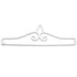 Garden Flag Wall Hanger (White) - Flags Importer