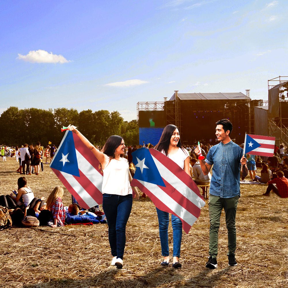 Puerto Rico Flag 3x5ft Poly - Flags Importer